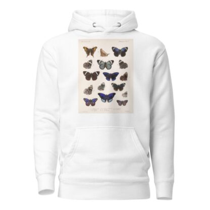 Insecta Lepidoptera-Rhopalocera Pl 023 by Frederick DuCane Godman Hoodie