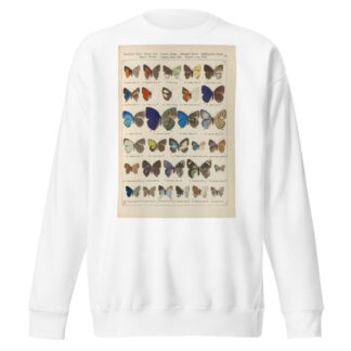 Exotische schmetterlinge Pl.096 by Otto Staudinger Sweatshirt