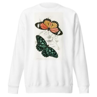 Euploea Limniace, Euploea Plexippe by James Duncan Sweatshirt