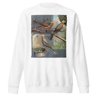 Lizard Canaries by W. A . Blakston Sweatshirt