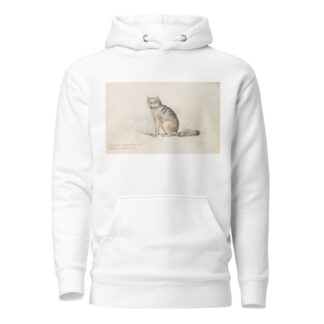 White-Barred Aguara Fox by Charles Hamilton Smith Hoodie