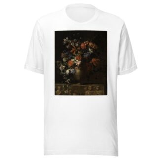 Blumenstillleben in Vase. by Jean-Baptiste Monnoyer T-Shirt