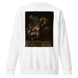 Blumenstillleben in Vase. by Jean-Baptiste Monnoyer Sweatshirt
