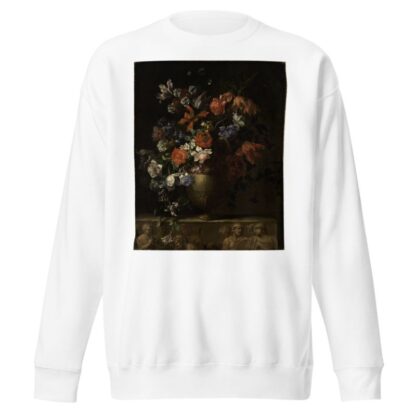 Blumenstillleben in Vase. by Jean-Baptiste Monnoyer Sweatshirt