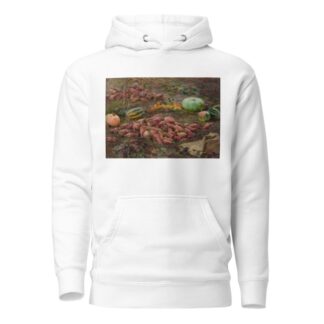 Bumpkins and pumpkins in the field by Maria Klass-Kazanowska Hoodie