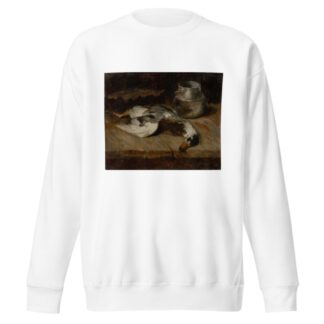 Wildente und Blechdose by Carl Schuch Sweatshirt