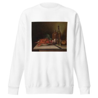 Stillleben mit Langusten by Vinzenz Kreuzer Sweatshirt