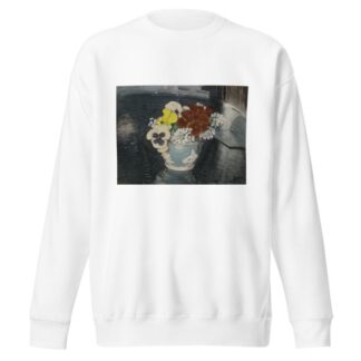 Pansies and Other Flowers by William Nicholson Sweatshirt