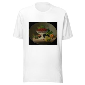 Still Life with Strawberries in a Compote by Severin Roesen T-Shirt