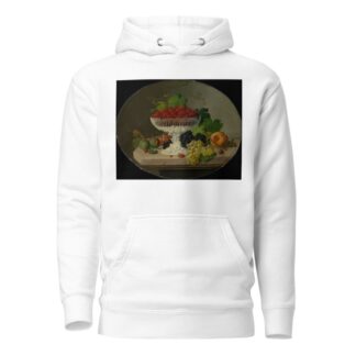 Still Life with Strawberries in a Compote by Severin Roesen Hoodie