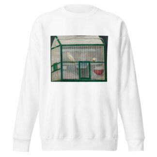Cage with a canary by Tadeusz Makowski Sweatshirt