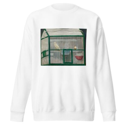 Cage with a canary by Tadeusz Makowski Sweatshirt