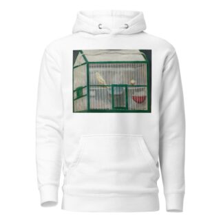 Cage with a canary by Tadeusz Makowski Hoodie