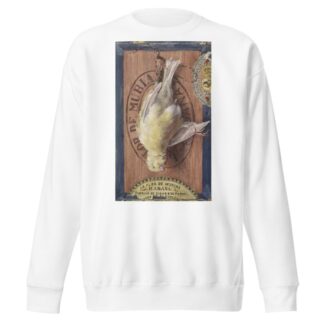 Trompe L’Oeil; Yellow Canary by John Haberle Sweatshirt