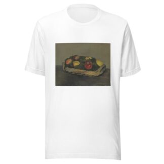 Basket With Red And Yellow Apples by Félix Vallotton T-Shirt
