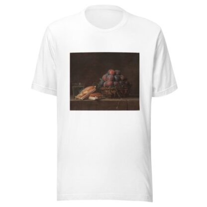 Basket of Plums by Anne Vallayer-Coster T-Shirt