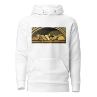 Still Life with Books in a Niche by Barthélémy d'Eyck Hoodie