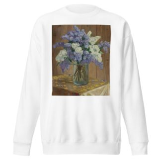 Still Life With Lilacs by Nikolai Bogdanov-Belsky Sweatshirt