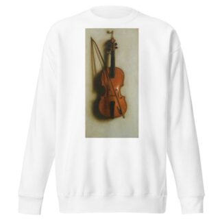 Portrait Of A Violin by Jan van der Vaart Sweatshirt