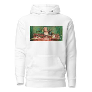 Nature morte aux instruments de musique et buste de Carpeaux by Louise Catherine Breslau Hoodie