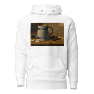 Still Life with Mug and Pipe by John Frederick Peto Hoodie