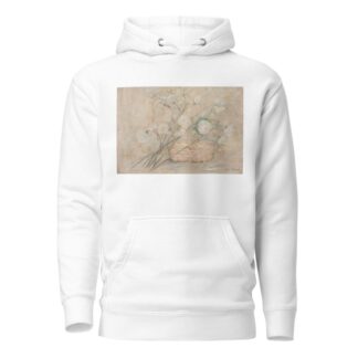 Rose with a basket by Tadeusz Makowski Hoodie
