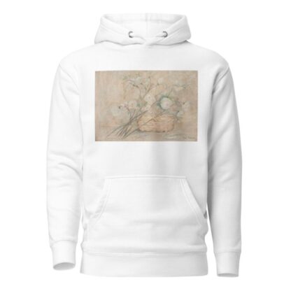 Rose with a basket by Tadeusz Makowski Hoodie