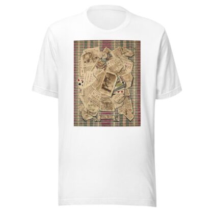 Trompe l’œil of etchings, prints and playing cards by Adriaan Doesjan T-Shirt