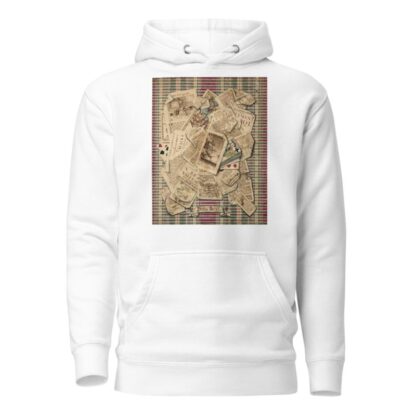 Trompe l’œil of etchings, prints and playing cards by Adriaan Doesjan Hoodie