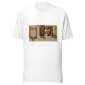 Still Life with Fruit and Flower Garlands by Jacob van Campen T-Shirt
