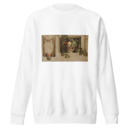 Still Life with Fruit and Flower Garlands by Jacob van Campen Sweatshirt