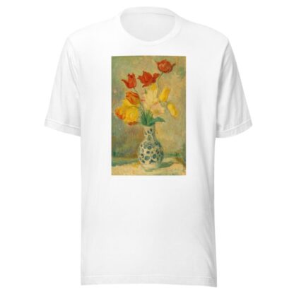 Tulips in a Delftware vase by Henri Lebasque T-Shirt