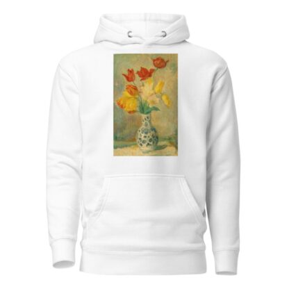 Tulips in a Delftware vase by Henri Lebasque Hoodie