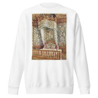 Gilt state bed of Queen Marie Antoinette by Edwin Foley Sweatshirt