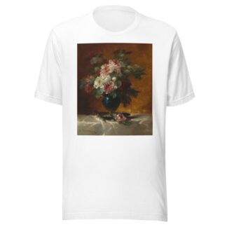 Blumenstück mit Rosen by Georges Jeannin T-Shirt