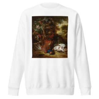 Hunting Still Life by Jan Weenix Sweatshirt