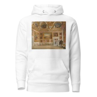 Interior of Palazzo Pitti in Florence; Sala di Saturno by Domenico Caligo Hoodie