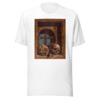 Two Skulls In A Window Niche by Hans Holbein The Younger T-Shirt