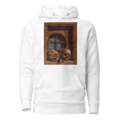 Two Skulls In A Window Niche by Hans Holbein The Younger Hoodie
