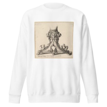Base of an ornamental cup by Wenceslaus Hollar Sweatshirt