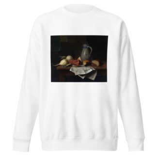 Munich Still Life by William Michael Harnett Sweatshirt