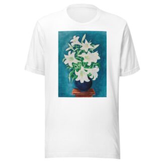 Vase de lys by Moïse Kisling T-Shirt