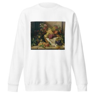 Stillleben mit Früchten und Blumen by Rosalia Amon Sweatshirt