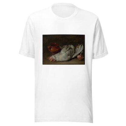Still Life with Hen and Onion by Giacomo Ceruti T-Shirt