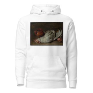 Still Life with Hen and Onion by Giacomo Ceruti Hoodie