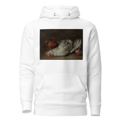 Still Life with Hen and Onion by Giacomo Ceruti Hoodie