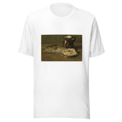 Stilleven met kabeljauw by Willem Roelofs II T-Shirt