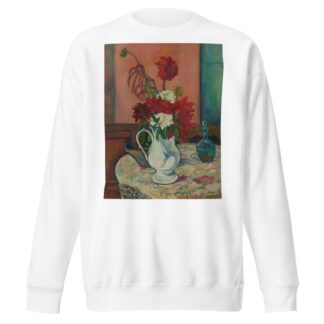 Nature morte au vase de fleurs by Suzanne Valadon Sweatshirt