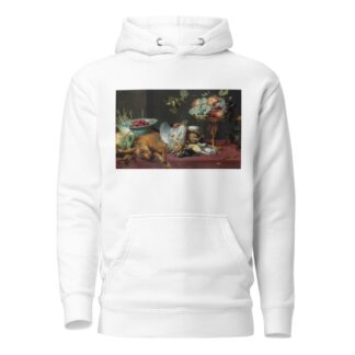 Still life with small game and fruits by Frans Snyders Hoodie