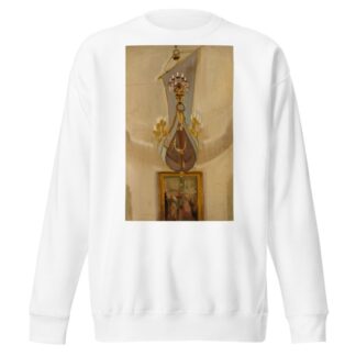 Fragment of interior of the Church of St Peter and St Paul in Vilnius by Konrad Krzyżanowski Sweatshirt